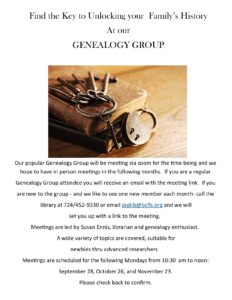 Genealogy Group Monthly!
