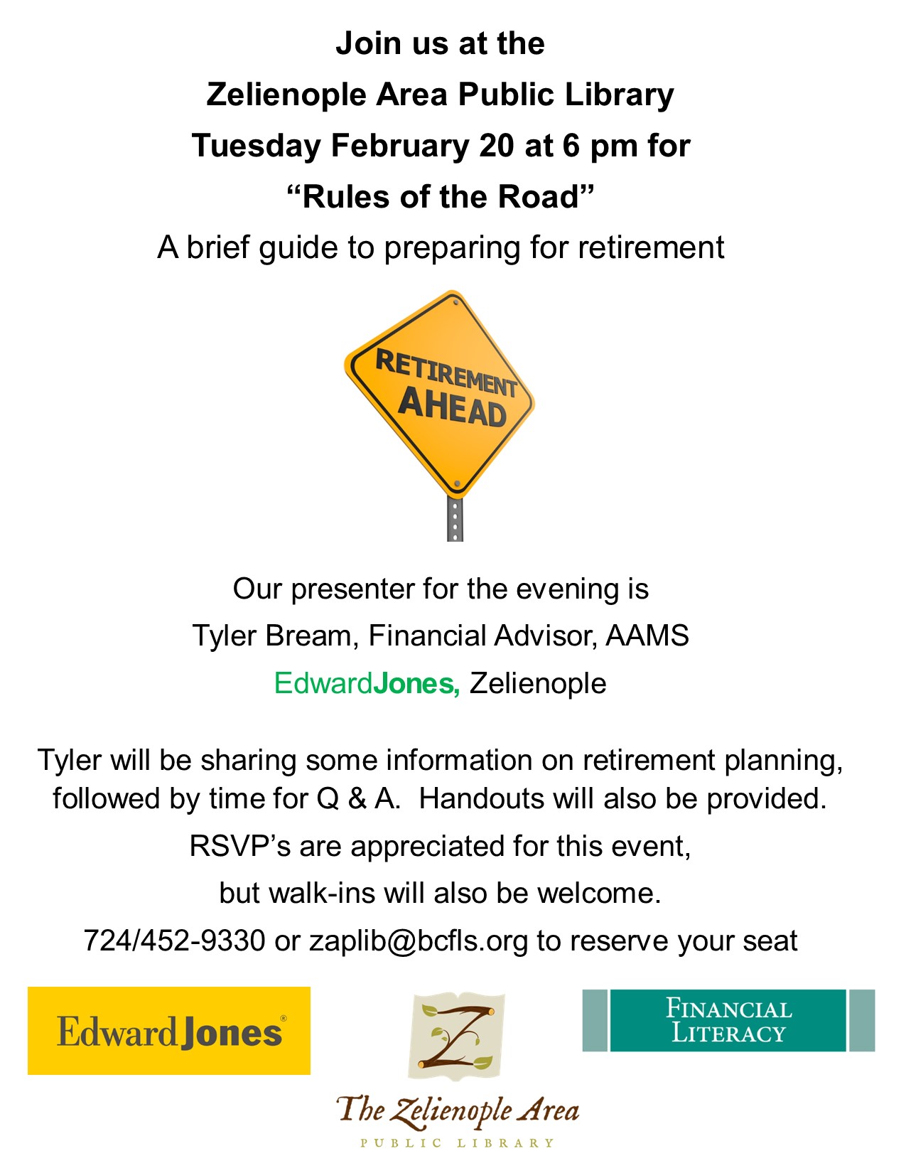 Rules of the Road Retirement Workshop