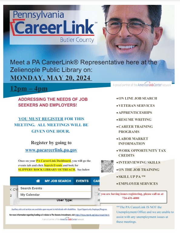 PA CareerLink at the Library