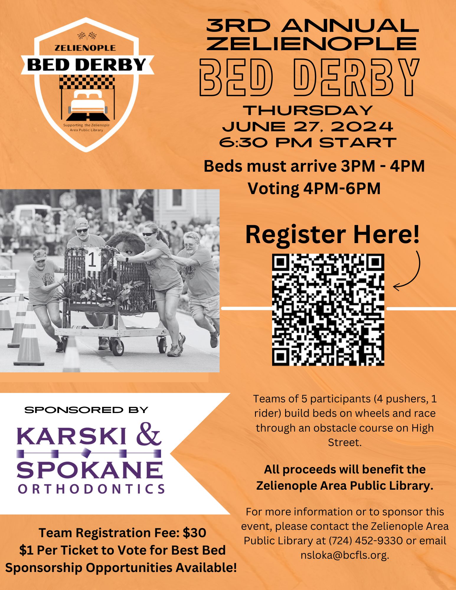 Zelienople Bed Derby!