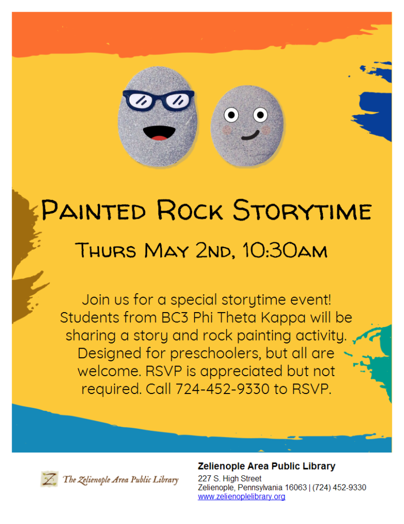 Painted Rock Storytime Event
