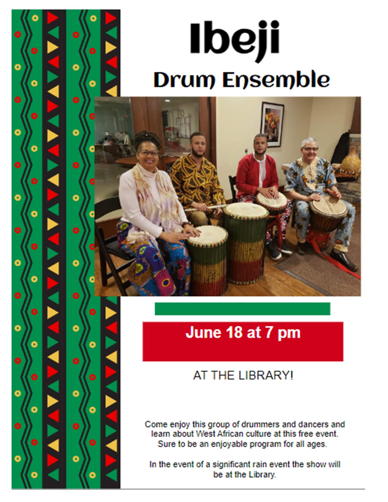 Ibeji African Drum and Dance Performance