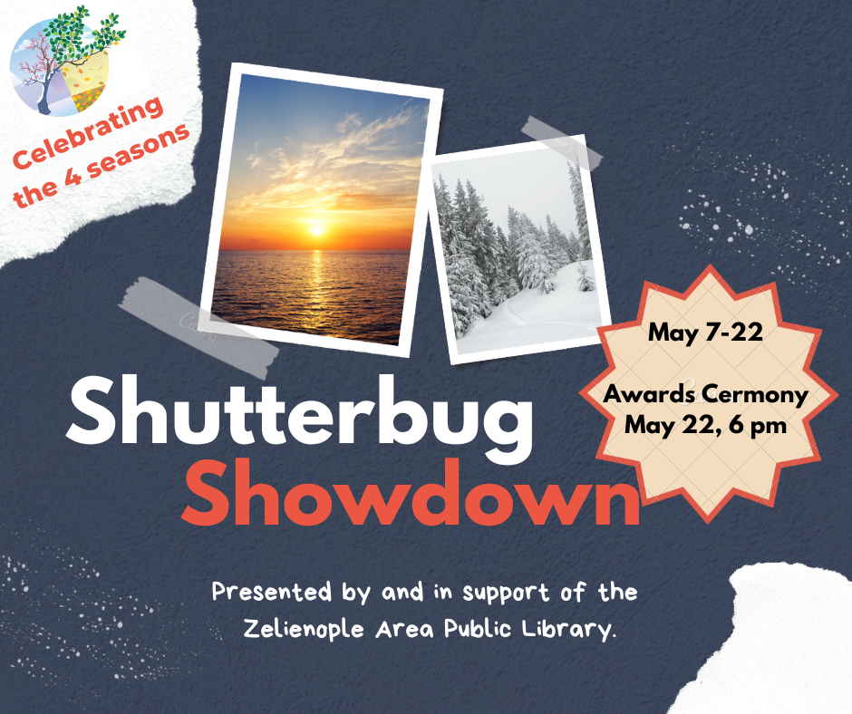 Zelienople Library Promotional poster for 
