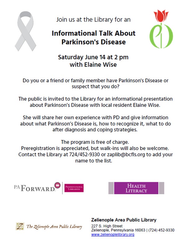Parkinson's Disease Informational Talk