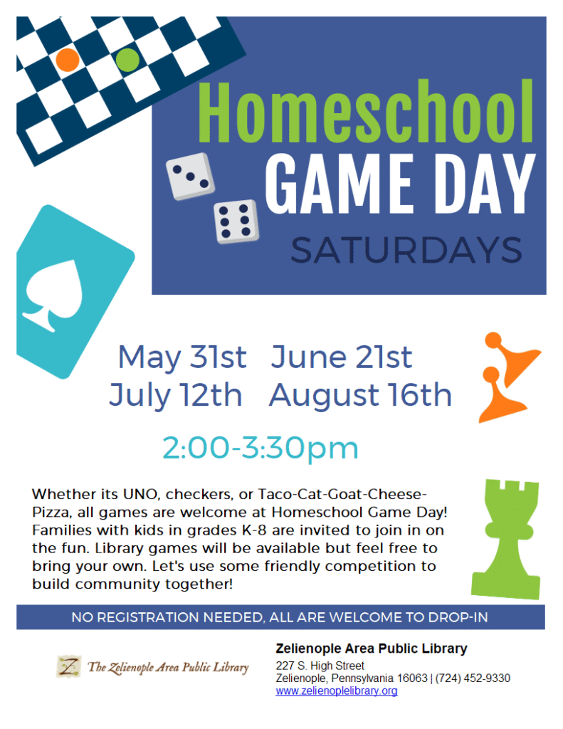 Homeschool Gameday Saturdays