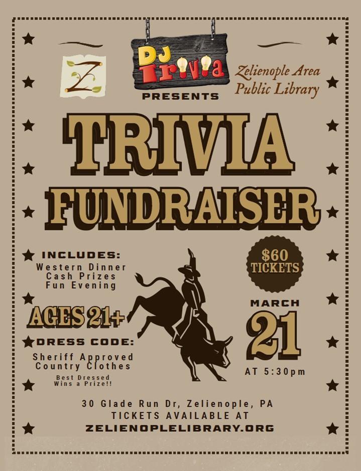 Trivia Night Fundraiser!