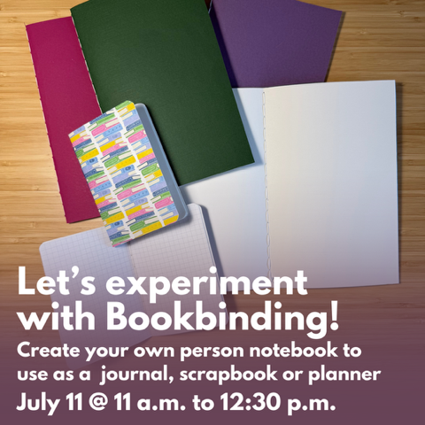 Bookbinding Workshop at Craft Chat