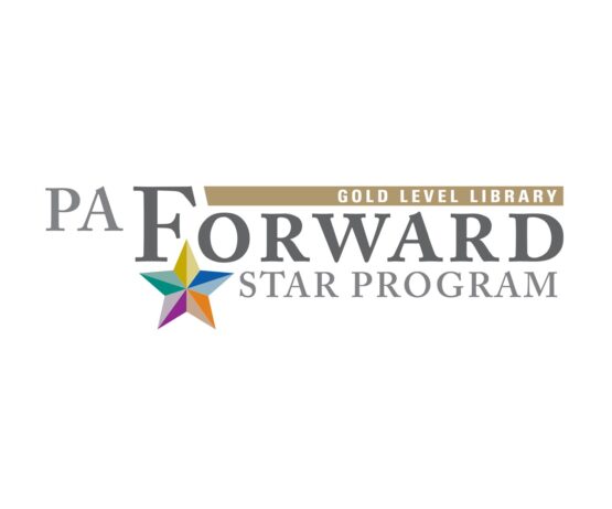 Zelienople Library Forward star program logo.