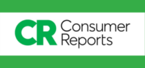 Zelienople Library Cr consumer reports logo on a green background.