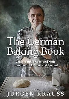 Zelienople Library A man claps flour-covered hands over a table with dough, jars, and baking tools; the book cover reads 