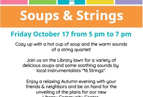 Zelienople Library Event flyer for 